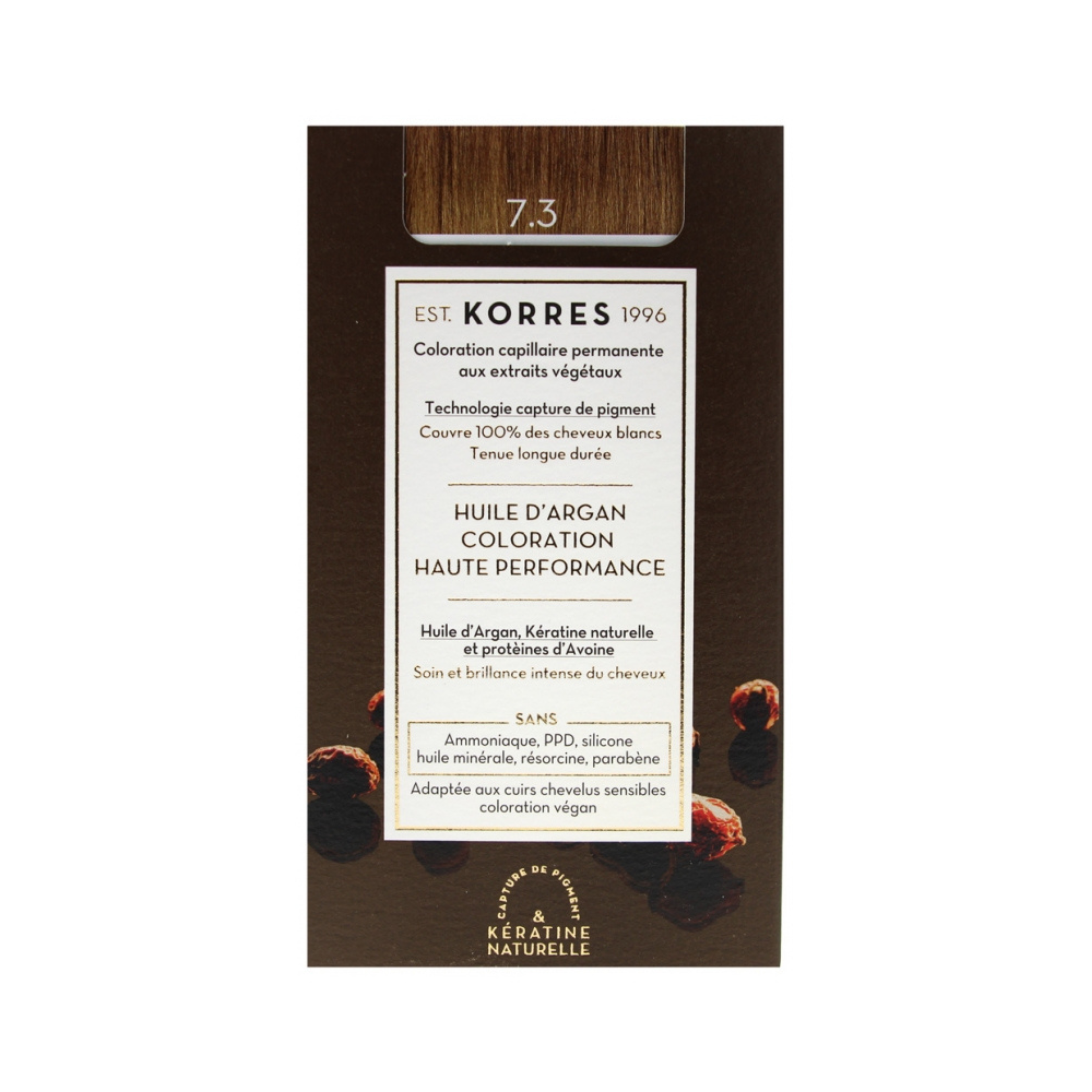 Argan Oil Advanced Colorant 7.3/ Боя за коса с арганово масло - 7.3 Златисто русо