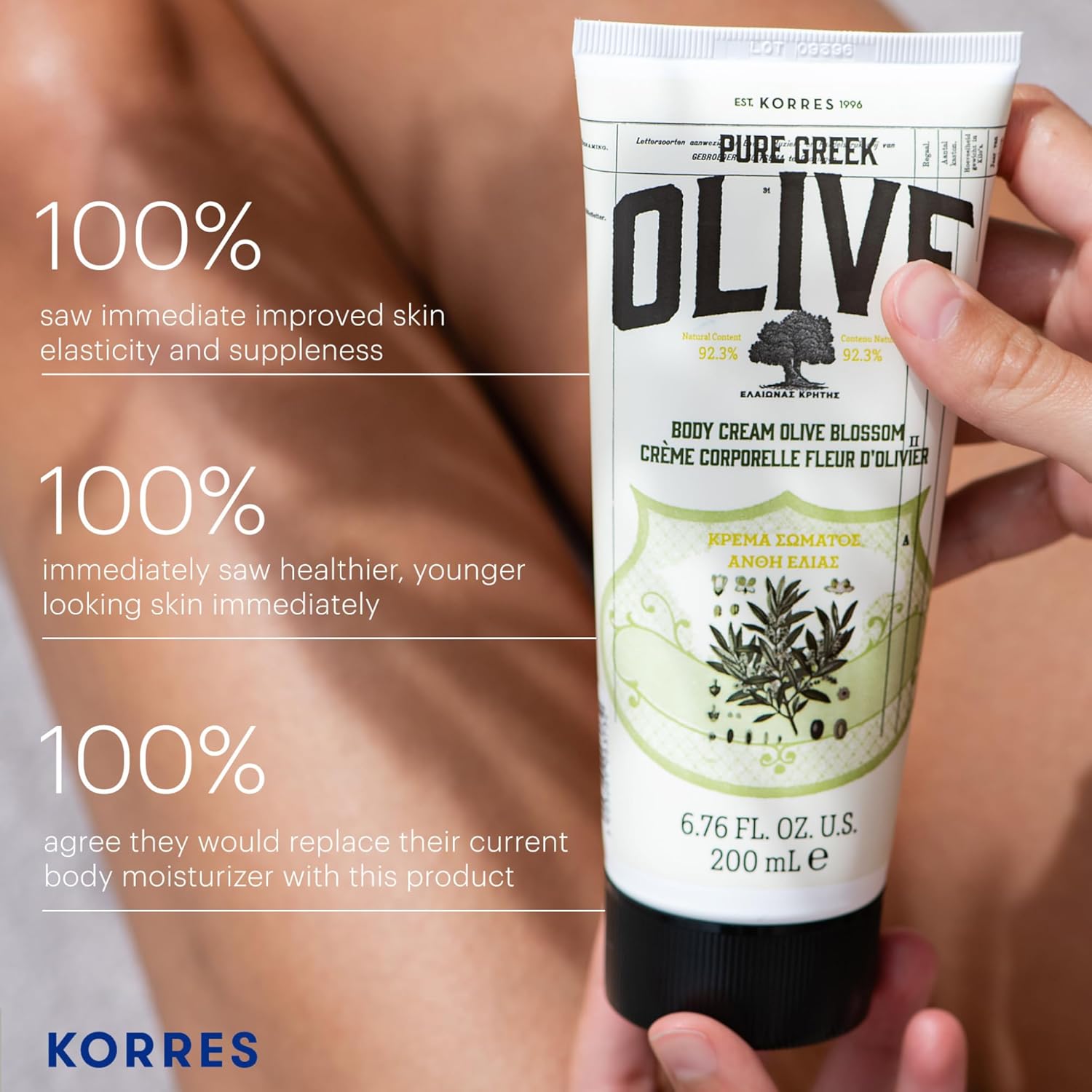 Olive Blossom Pure Greek Olive Body Milk/ Мляко за тяло с маслина