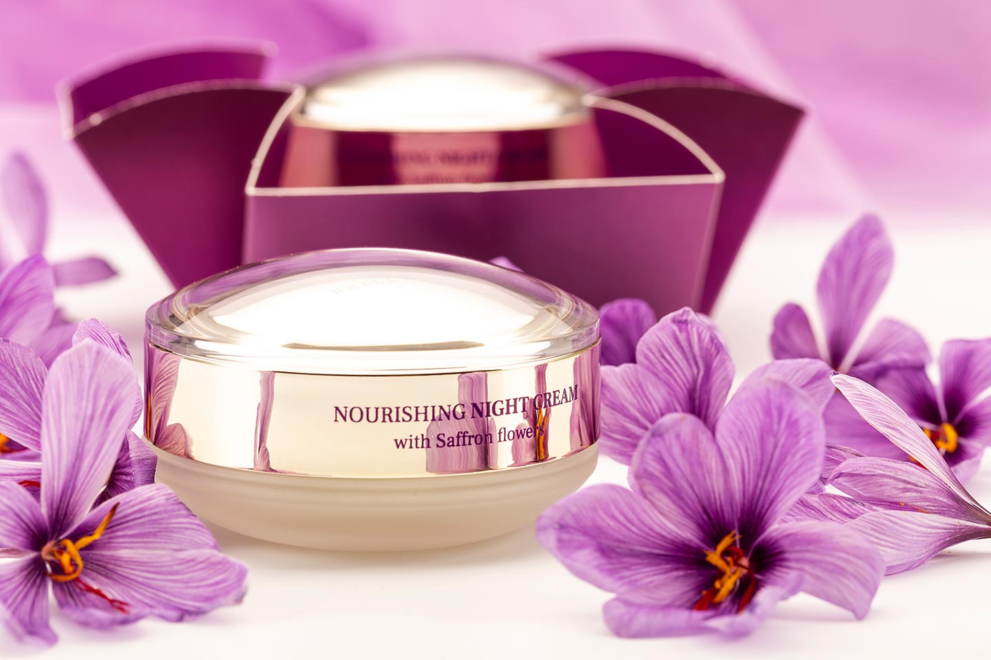 Saffron Night Cream/ Нощен крем с шафран