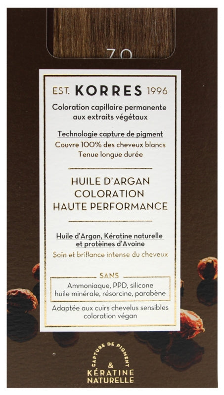 Argan Oil Advanced Colorant 7.0/ Боя за коса с арганово масло - 7.0 Русо