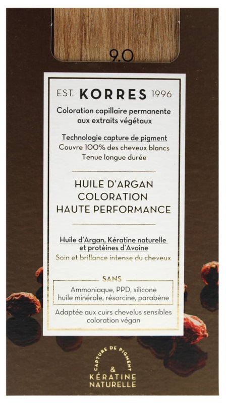 Argan Oil Advanced Colorant 9.0/ Боя за коса с арганово масло - 9.0 Много светло русо