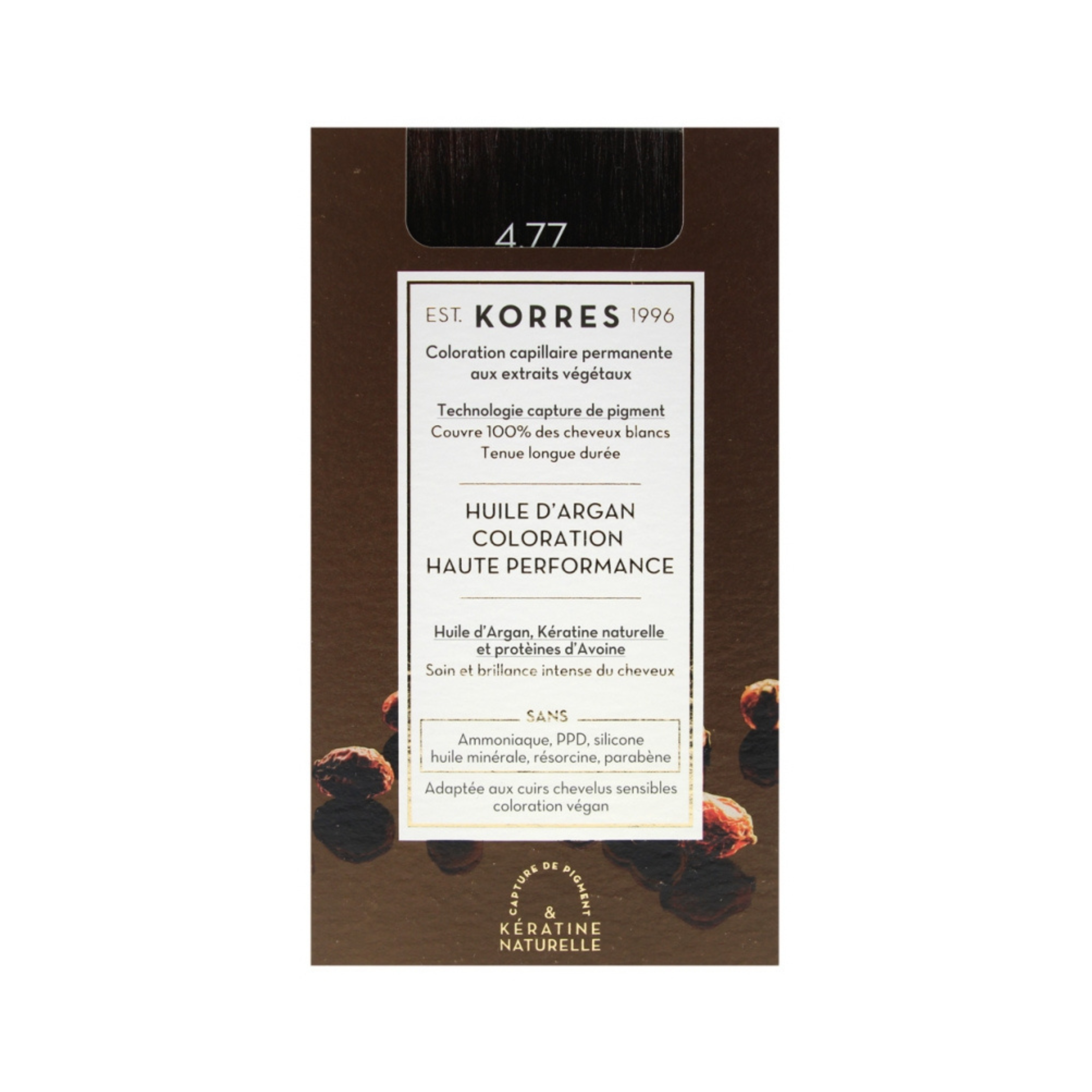 Argan Oil Advanced Colorant 4.77/ Боя за коса с арганово масло - 4.77 Тъмно шоколадово