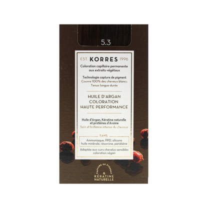 Argan Oil Advanced Colorant 5.3/ Боя за коса с арганово масло - 5.3 Златисто кестеняво