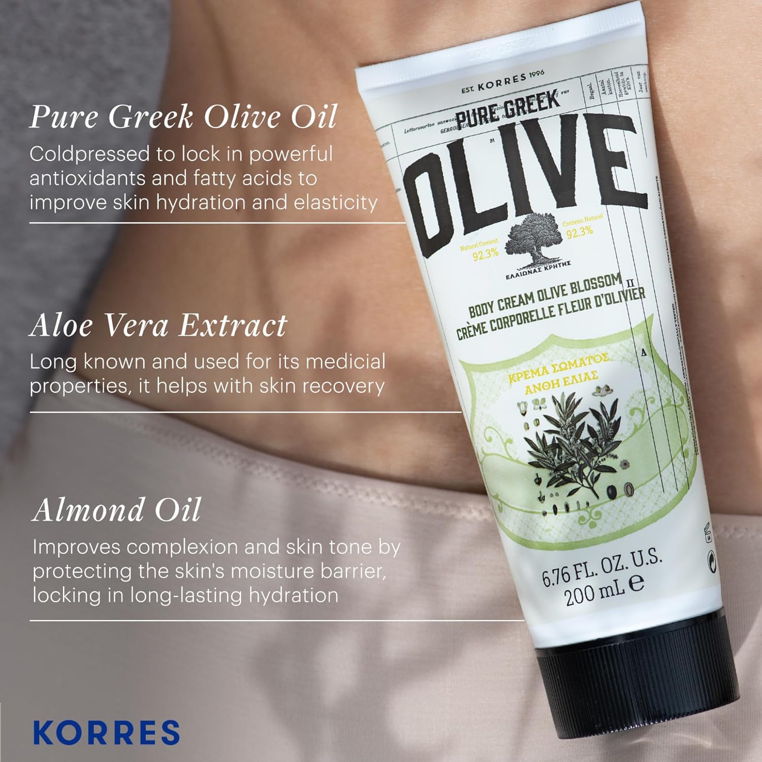 Olive Blossom Pure Greek Olive Body Milk/ Мляко за тяло с маслина
