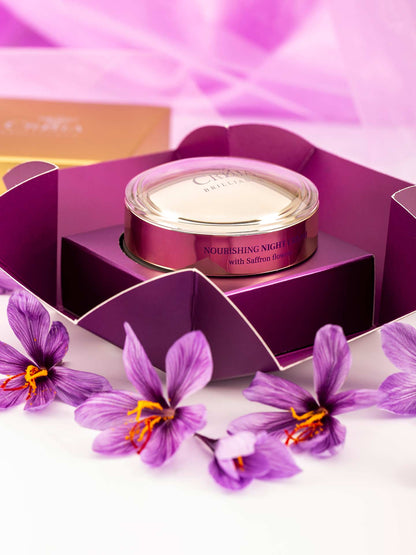 Saffron Night Cream/ Нощен крем с шафран