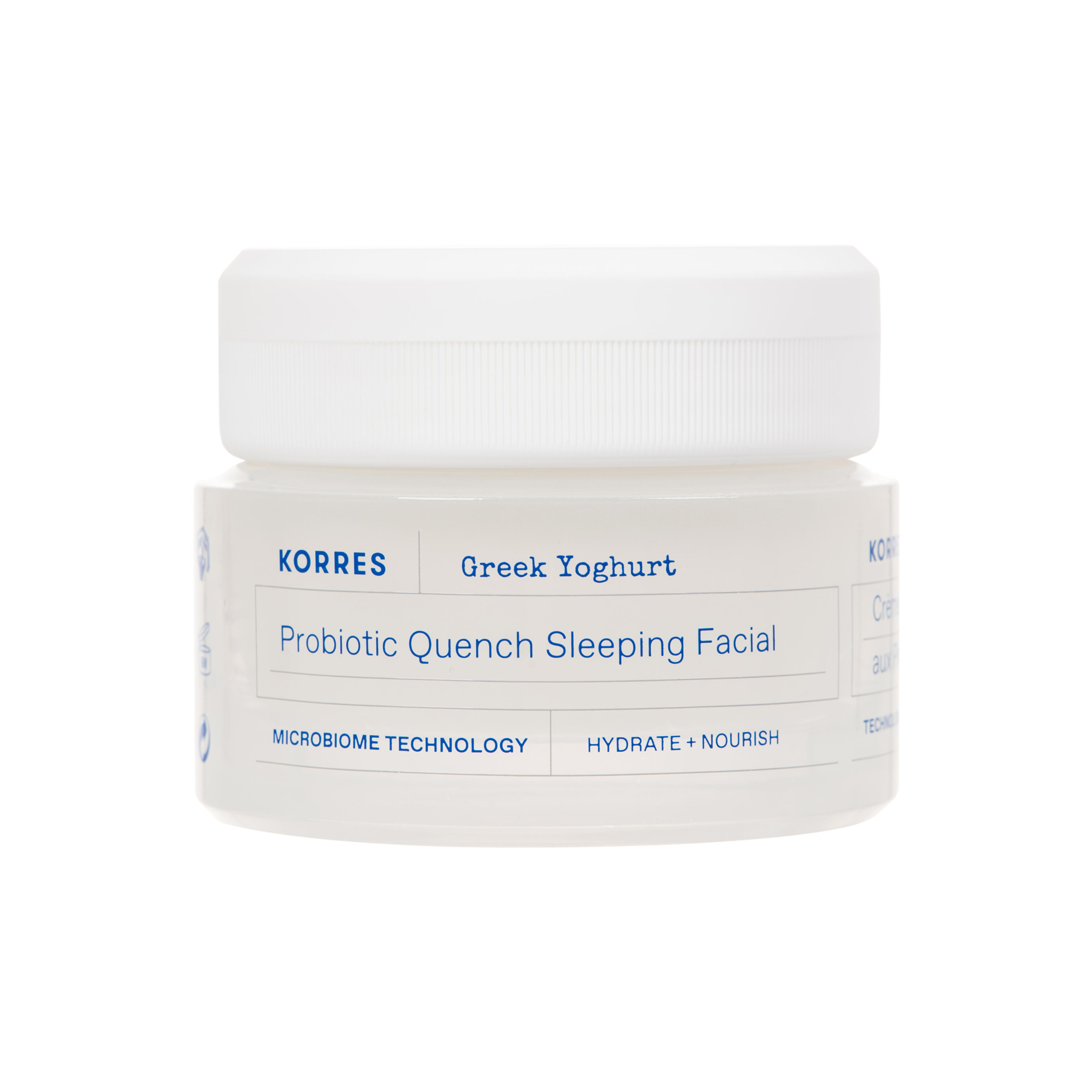 Greek Yoghurt Probiotic Quench Sleeping Facial/ Нощна подхранваща маска с пробиотици и гръцко кисело мляко