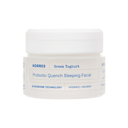 Greek Yoghurt Probiotic Quench Sleeping Facial/ Нощна подхранваща маска с пробиотици и гръцко кисело мляко