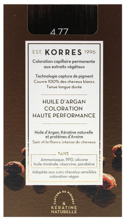 Argan Oil Advanced Colorant 4.77/ Боя за коса с арганово масло - 4.77 Тъмно шоколадово