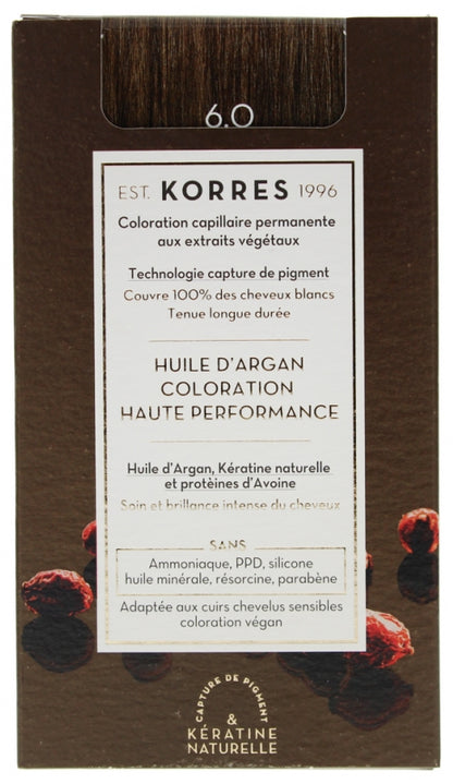 Argan Oil Advanced Colorant 6.0/ Боя за коса с арганово масло - 6.0 Тъмнорусо