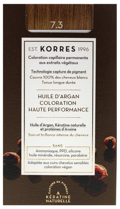 Argan Oil Advanced Colorant 7.3/ Боя за коса с арганово масло - 7.3 Златисто русо